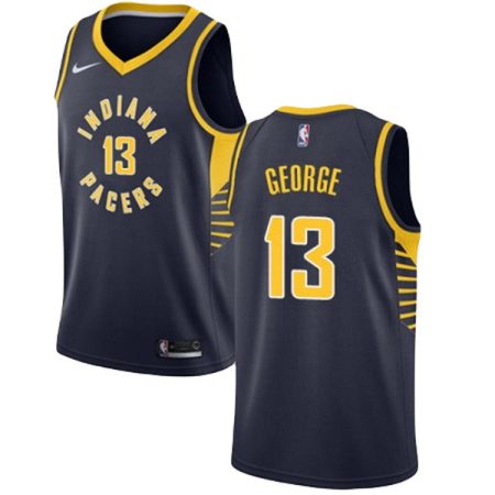 Men's Indiana Pacers Paul George Icon Edition Jersey - Navy